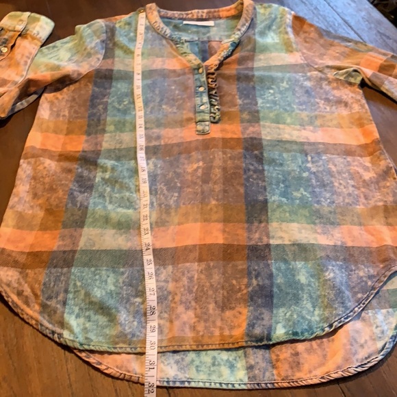 Anthropologie Isabella Sinclair Plaid Tunic - Picture 8 of 10